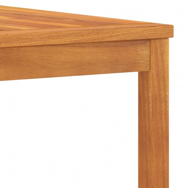 Coffee Table 100x50x33 Cm Solid Acacia Wood Image 5