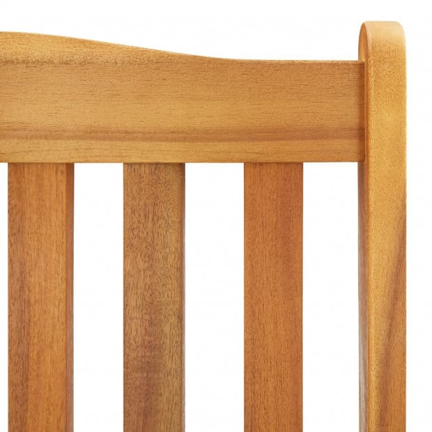 Rocking Chair Solid Acacia Wood Image 5