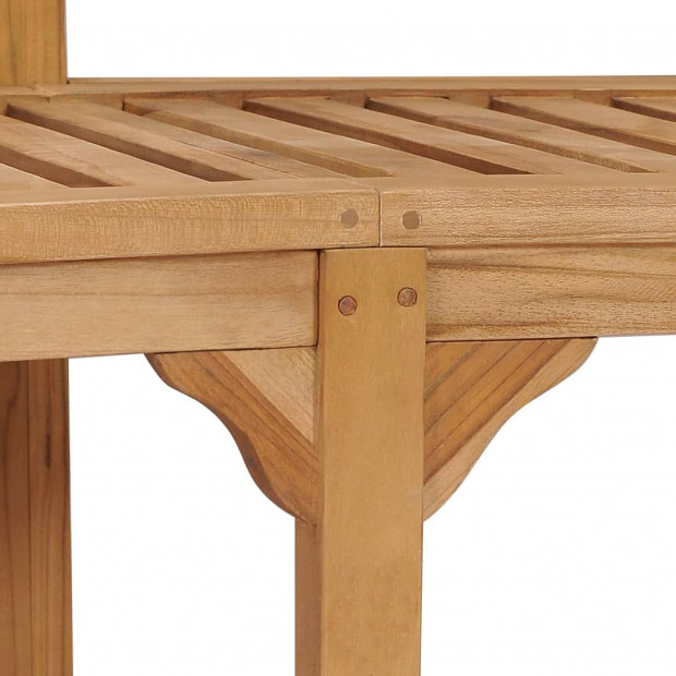 Banana Bench 180 Cm Solid Teak Wood Image 5