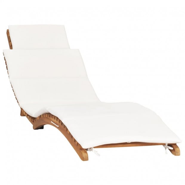 Cream sun lounger cushions cheap