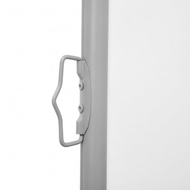 Patio Retractable Side Awning 140x1200 Cm Cream Image 5