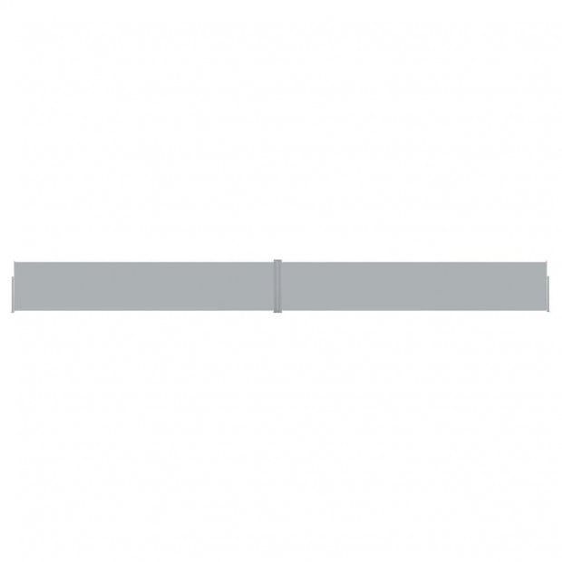 Patio Retractable Side Awning 140x1200 Cm Anthracite
