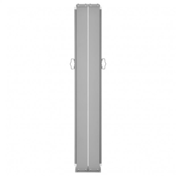 Patio Retractable Side Awning 170x1200 Cm Black Image 3