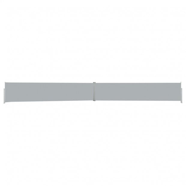 Patio Retractable Side Awning 170x1200 Cm Anthracite Image 2