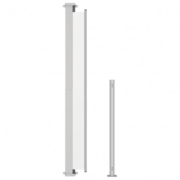 Patio Retractable Side Awning 180x300cm Cream Image 5