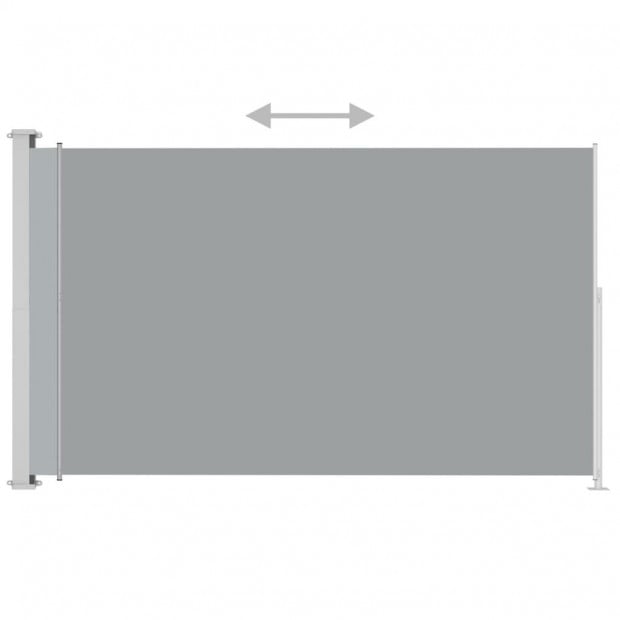 Patio Retractable Side Awning 180x300cm Anthracite Image 3
