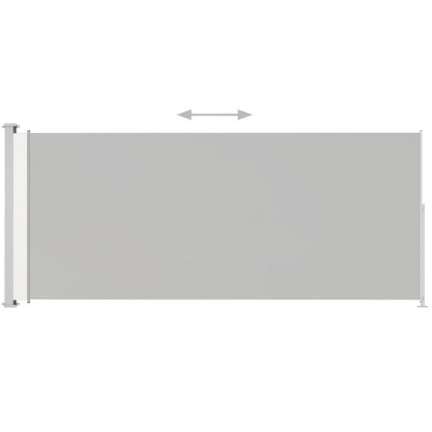 Patio Retractable Side Awning 180x500cm Cream Image 3