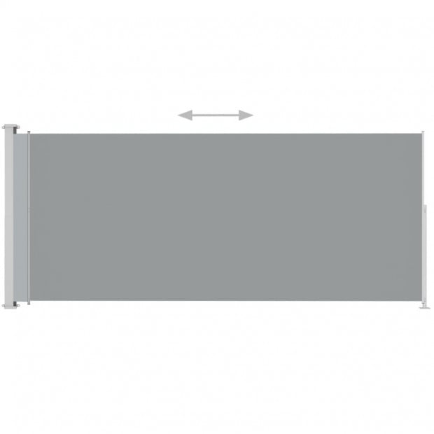 Patio Retractable Side Awning 180x500cm Anthracite Image 3
