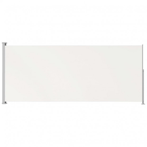 Patio Retractable Side Awning 220x500cm Cream