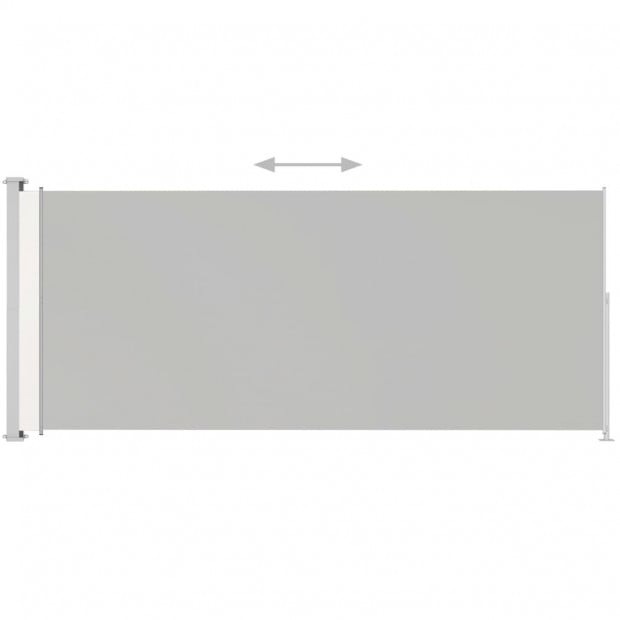 Patio Retractable Side Awning 220x500cm Cream Image 3
