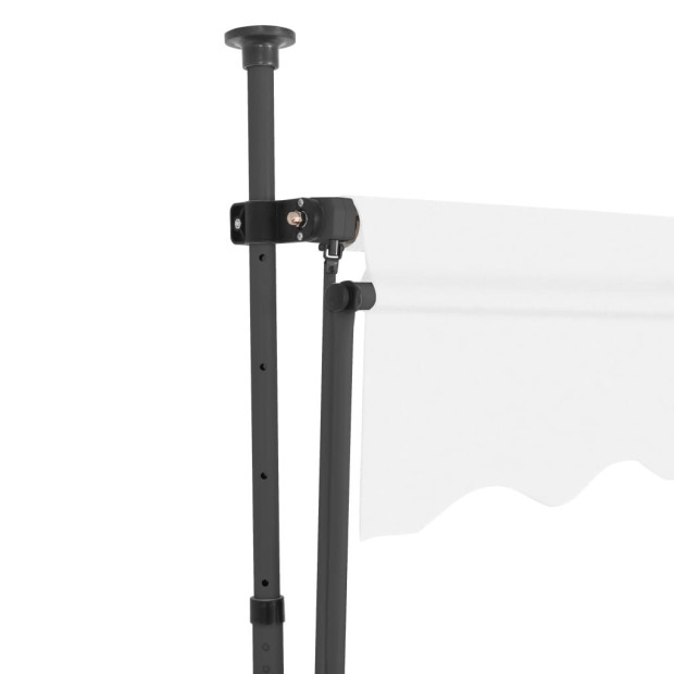 Manual Retractable Awning With Led 350 Cm Cream Image 4