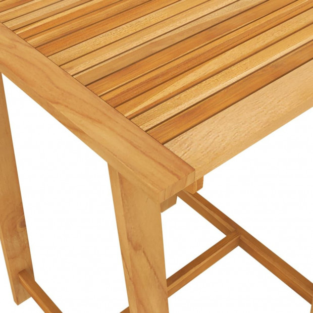 Garden Bar Table 70x70x104 Cm Solid Acacia Wood Image 5
