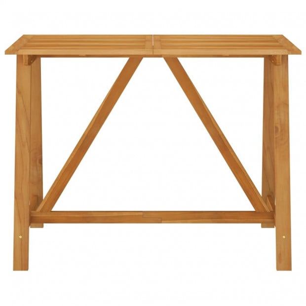 Garden Bar Table 140x70x104 Cm Solid Acacia Wood Image 2