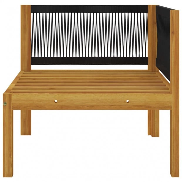 Garden Corner Sofas 2 Pcs With Cushions Solid Acacia Wood Image 6