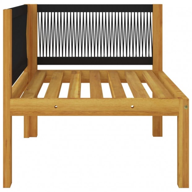 Garden Corner Sofas 2 Pcs With Cushions Solid Acacia Wood Image 7