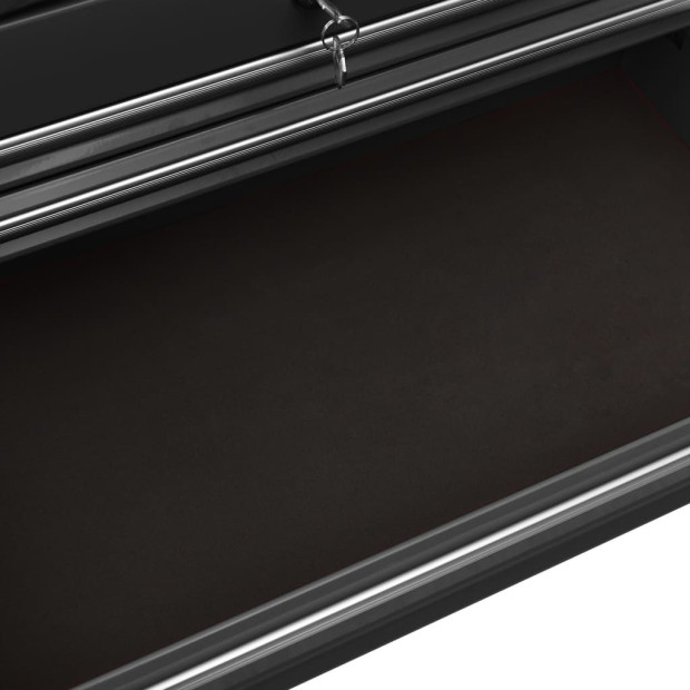 Tool Trolley With 14 Drawers Steel Black Image 7