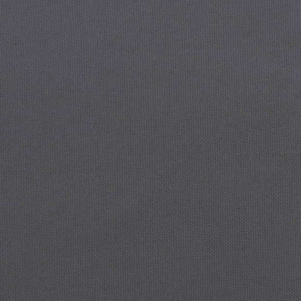 Sun Lounger Cushion Anthracite 200x70x3cm Fabric Image 7