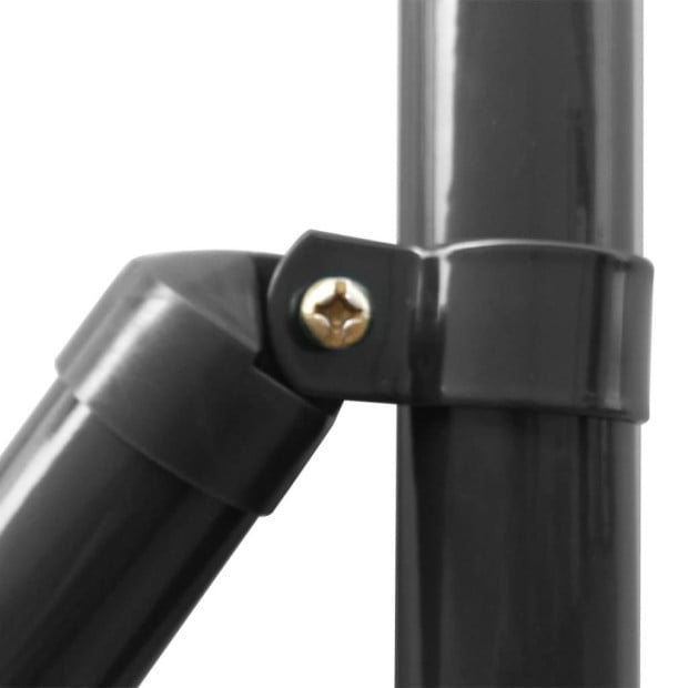 Chain Link Fence With Posts And Hardware 1.5x25 M Grey Image 9