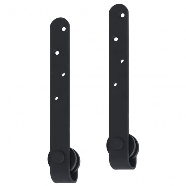 Mini Sliding Barn Door Kit Carbon Steel 183 Cm Image 4