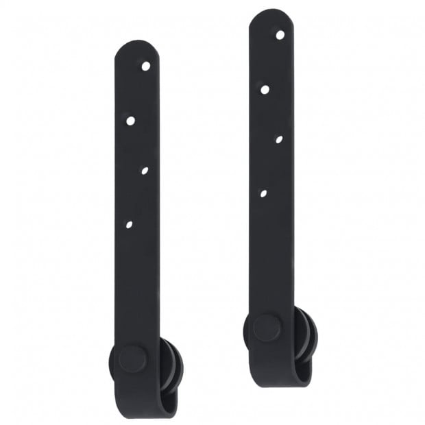 Mini Sliding Barn Door Kit Carbon Steel 200 Cm Image 4