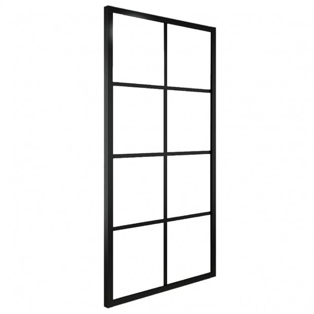 Sliding Door Aluminium And Esg Glass With Hardware 90x205cm Image 5