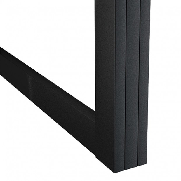 Sliding Door Aluminium And Esg Glass With Hardware 90x205cm Image 4