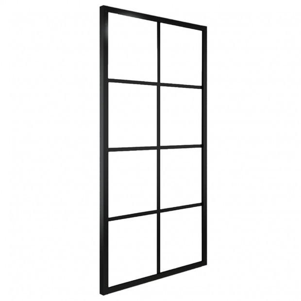 Sliding Door Aluminium And Esg Glass With Hardware 90x205cm Image 3