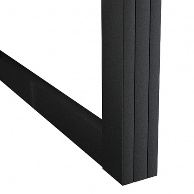Sliding Door Aluminium And Esg Glass With Hardware 90x205cm Image 5