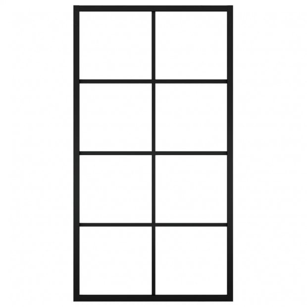 Sliding Door Aluminium And Esg Glass With Hardware 102.5x205cm Image 3