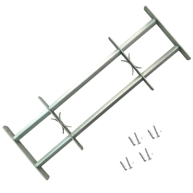 Adjustable Security Grilles For Windows 2 Pcs 1000-1500 Mm Image 2