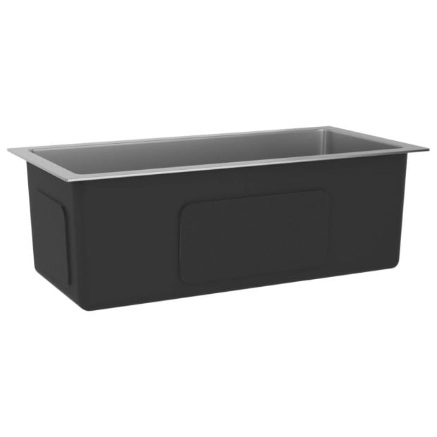 148754 Handmade Kitchen Sink Stainless Steel Image 3