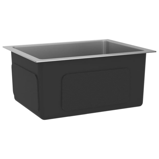 148756 Handmade Kitchen Sink Stainless Steel Image 3