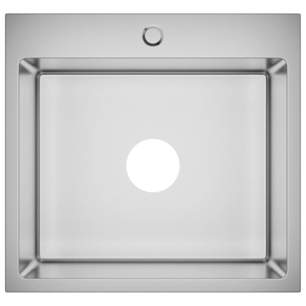 148758 Handmade Kitchen Sink Stainless Steel Image 2