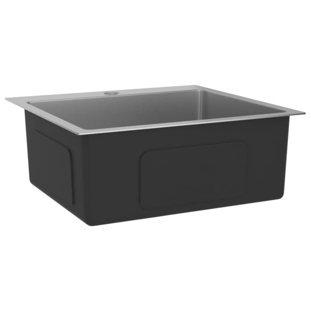 148758 Handmade Kitchen Sink Stainless Steel Image 3