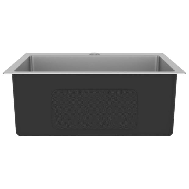 148758 Handmade Kitchen Sink Stainless Steel Image 4