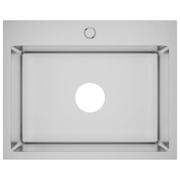 148760 Handmade Kitchen Sink Stainless Steel Image 2