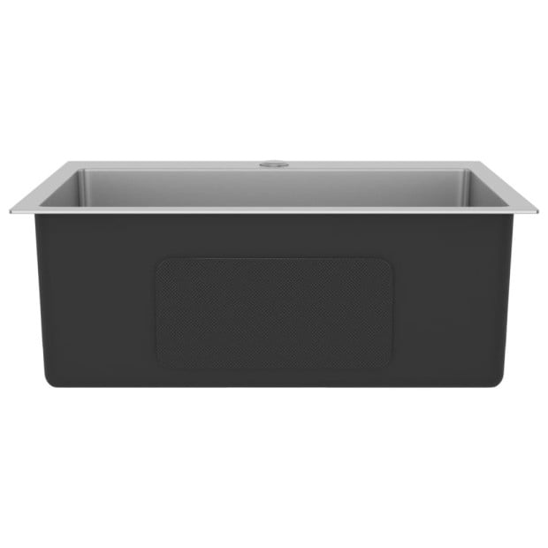 148760 Handmade Kitchen Sink Stainless Steel Image 4