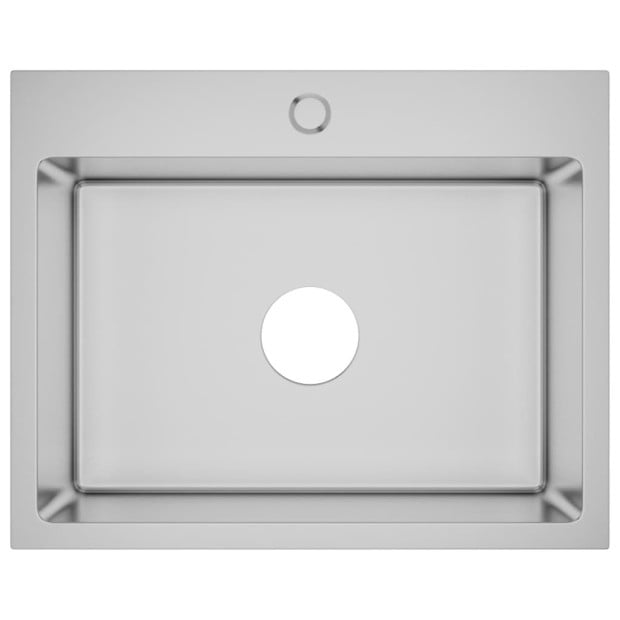148762 Handmade Kitchen Sink Stainless Steel Image 2