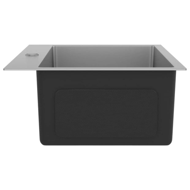 148762 Handmade Kitchen Sink Stainless Steel Image 5