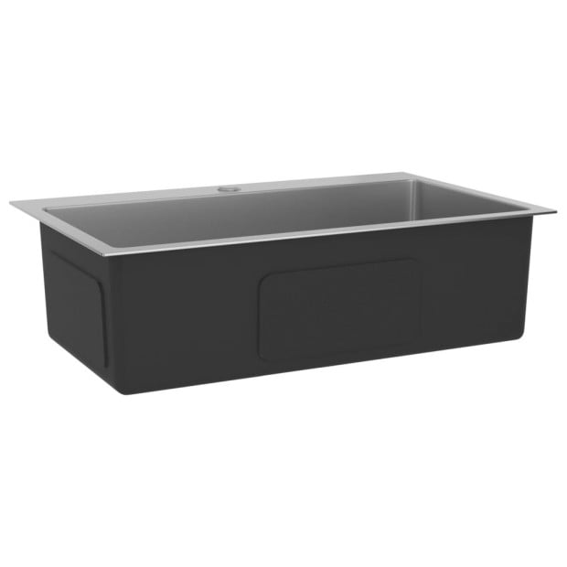 148764 Handmade Kitchen Sink Stainless Steel Image 3
