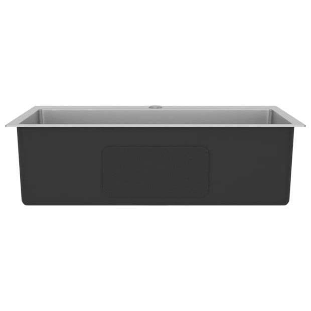 148764 Handmade Kitchen Sink Stainless Steel Image 4