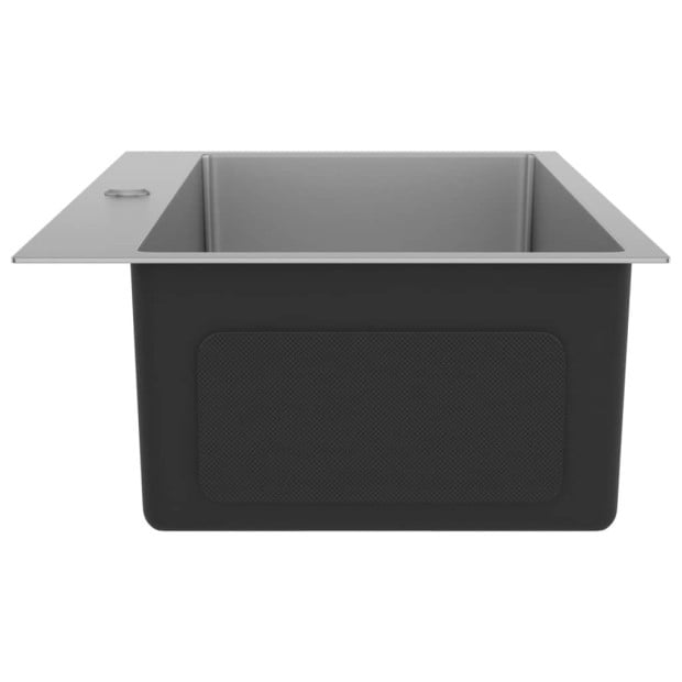 148764 Handmade Kitchen Sink Stainless Steel Image 5