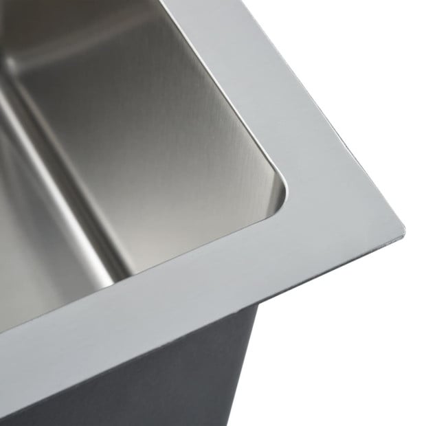 148764 Handmade Kitchen Sink Stainless Steel Image 6