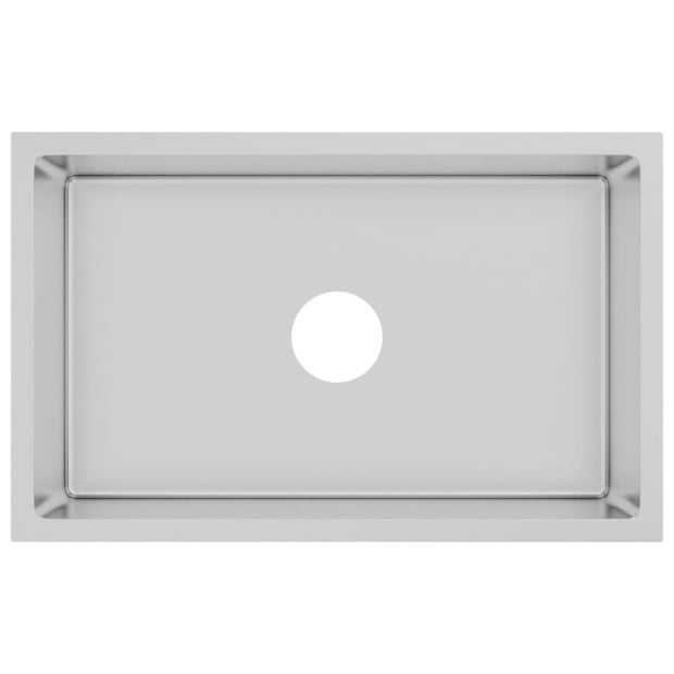 148766 Handmade Kitchen Sink Stainless Steel Image 2