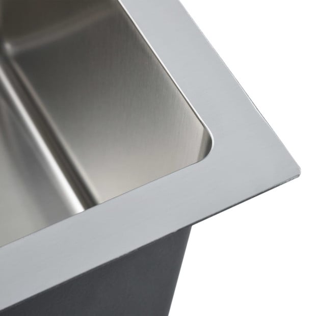 148766 Handmade Kitchen Sink Stainless Steel Image 6
