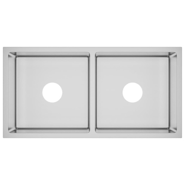 148772 Handmade Kitchen Sink Stainless Steel Image 2