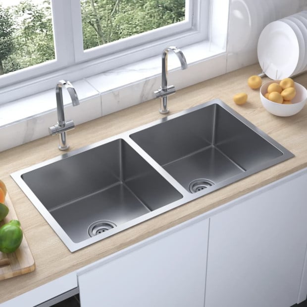 148772 Handmade Kitchen Sink Stainless Steel