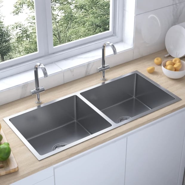 148774 Handmade Kitchen Sink Stainless Steel