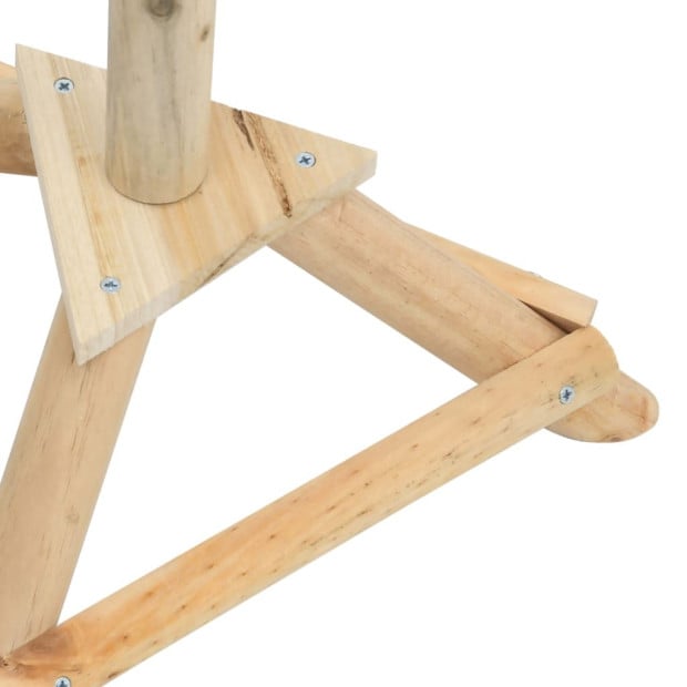 Standing Bird Feeder Solid Firwood 33 x 106cm Image 6