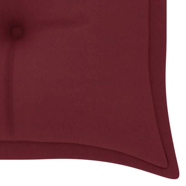 Garden Bench Cushion Wine Red 150x50x7 Cm Fabric Image 4